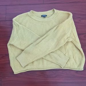 Wild Fable Yellow Knit Sweater